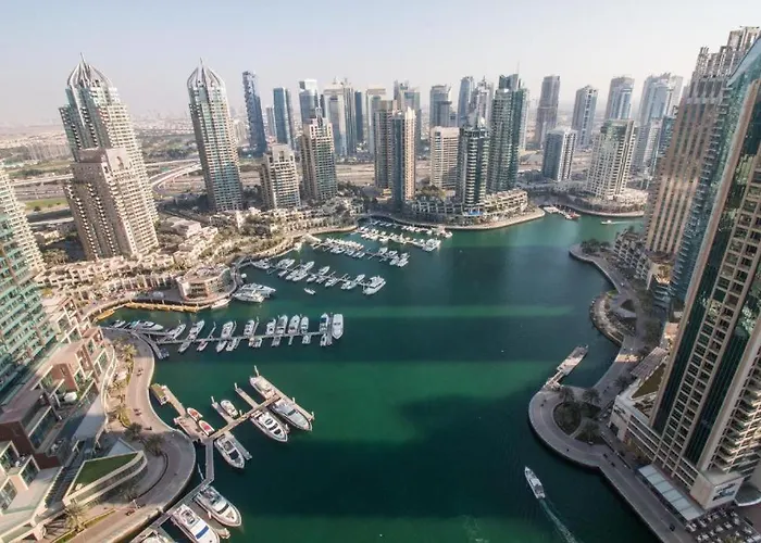 Jbr Gorgeous Marina View 2 Bedroom High Floor Full Apartment