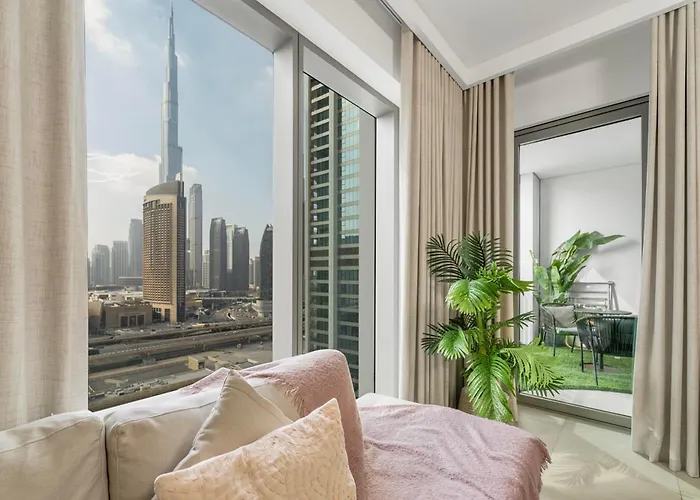 Amazing 2Br Home Burj Khalifa View Steps Walk To Dubaimall