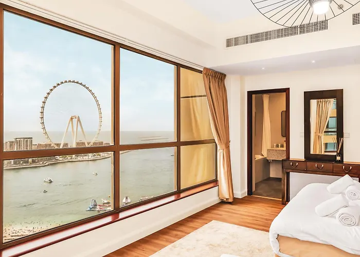 New! Jbr Beachfront With Panoramic Dubai Eye Views