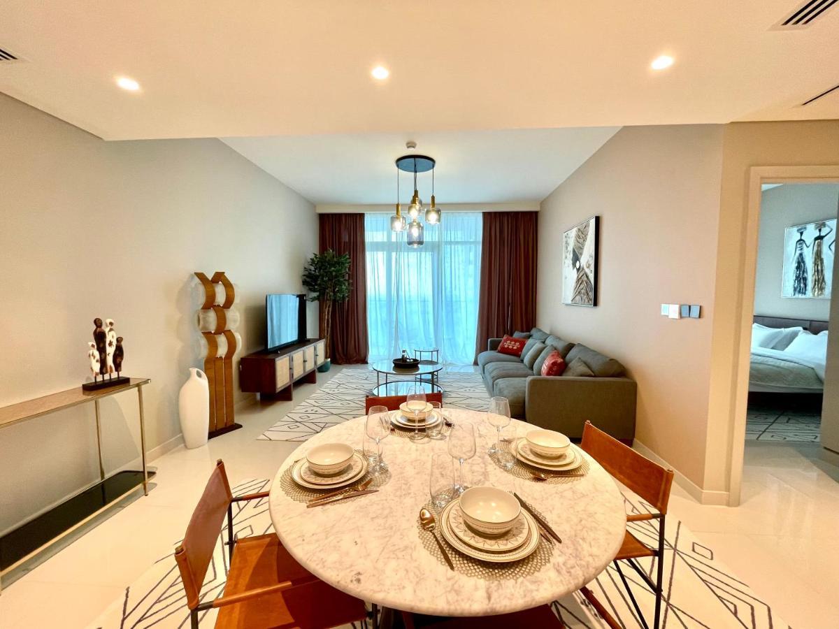 Dar Vacation - Luxury White & Badge 1bdr Palm View Apartamento Dubai