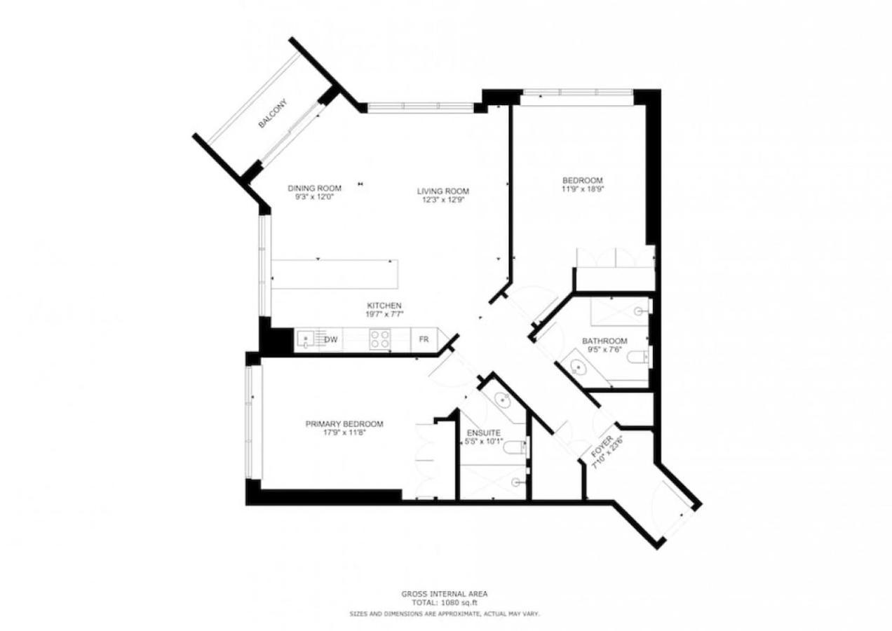 Torch Tower - Opulent Two Bedroom Apartment