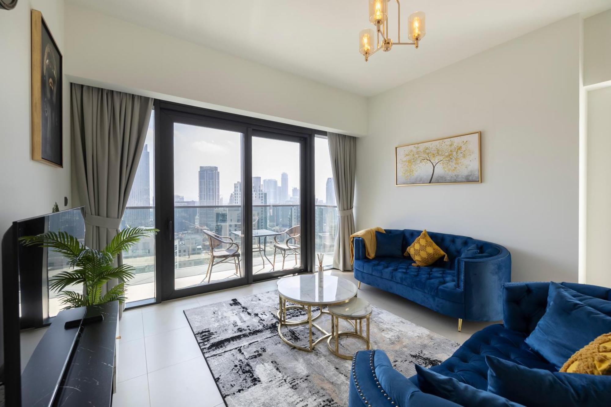 Apartamento Luxury 2-br Apt With Burj View Dubai