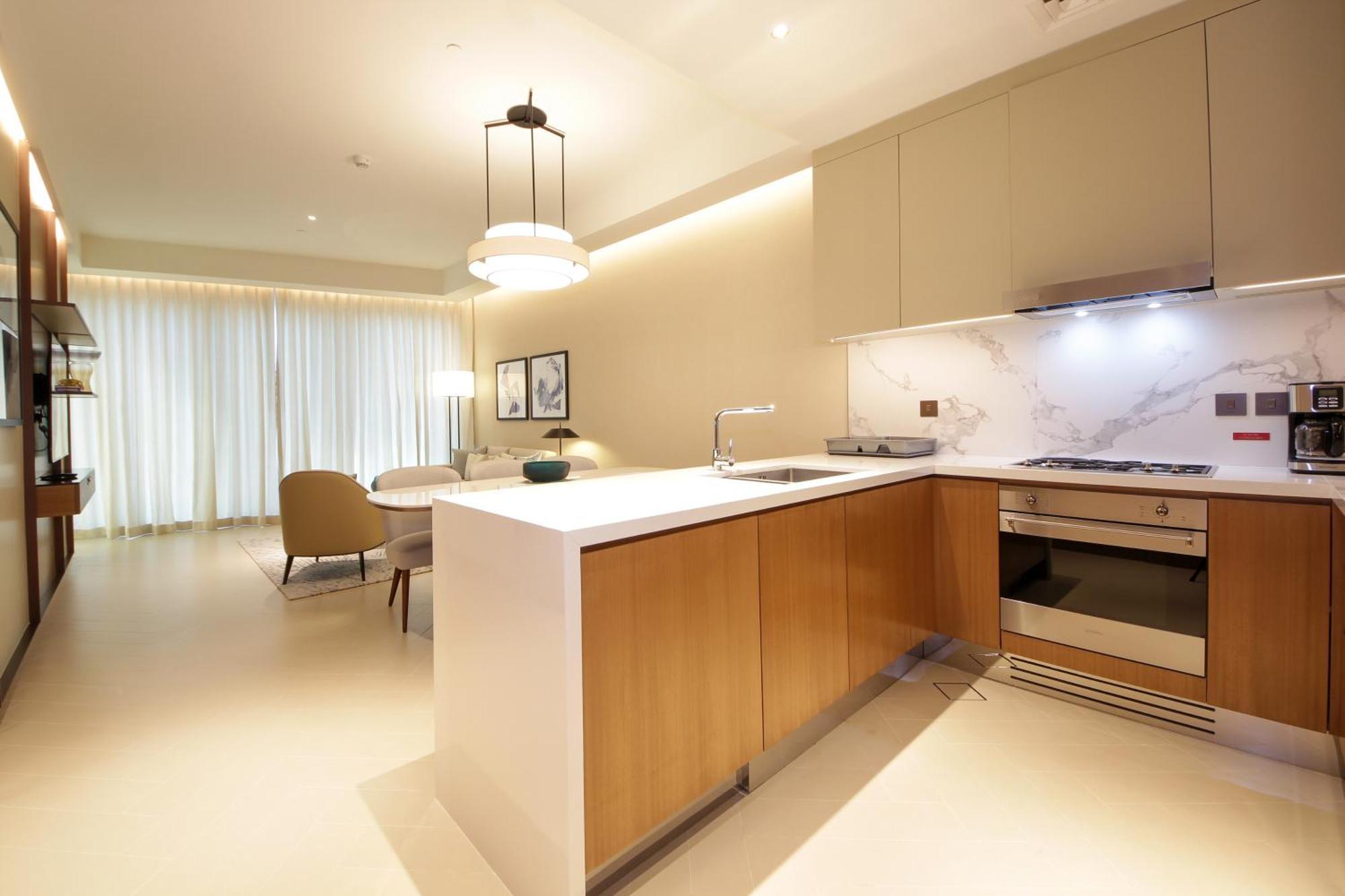 Daire Ultra Modern 2bhk In The Address Opera District Near Mall - Sea View *