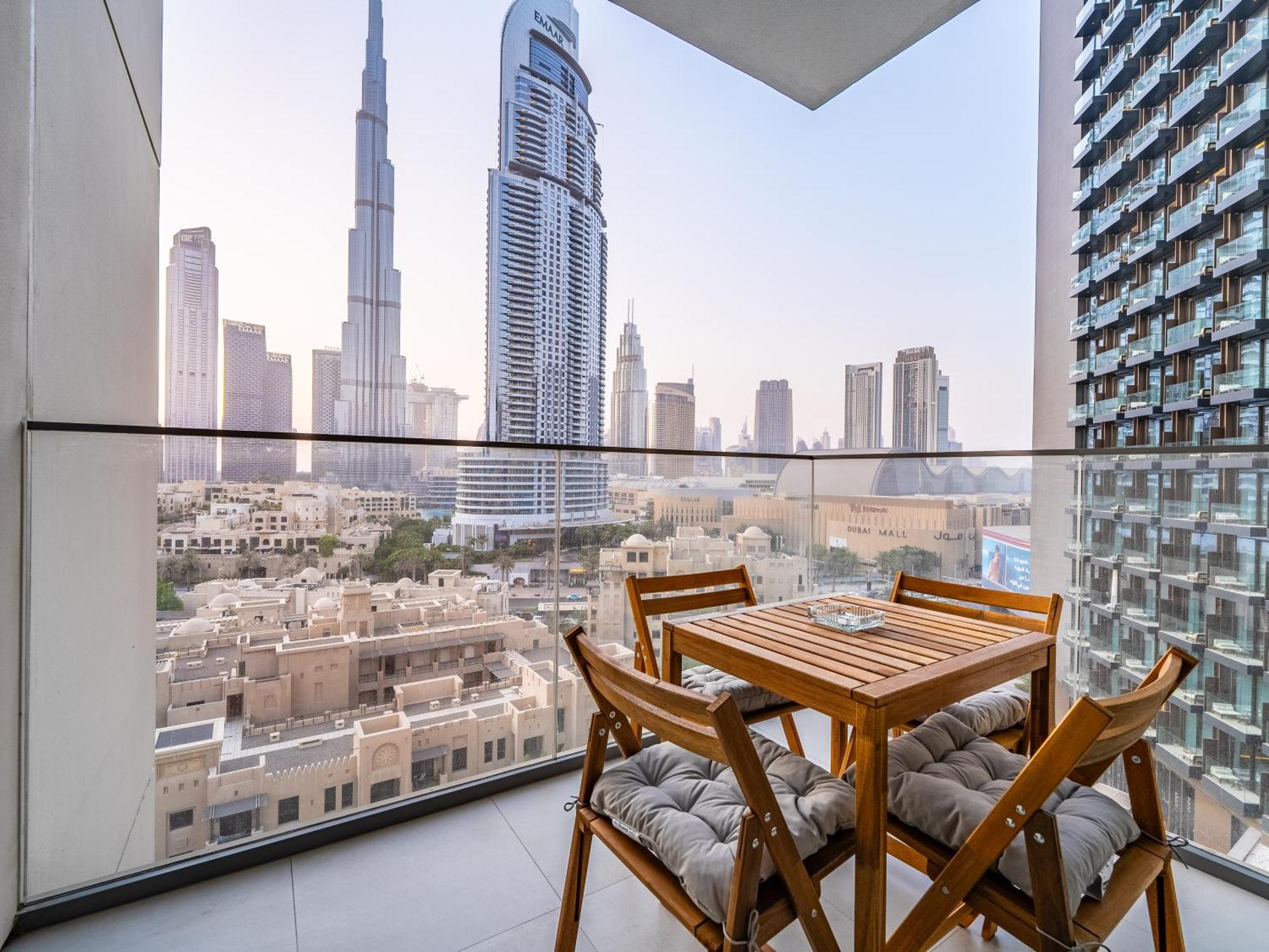 Daire Lavishly Elegant 2br With Breathtaking Full Burj Khalifa View *