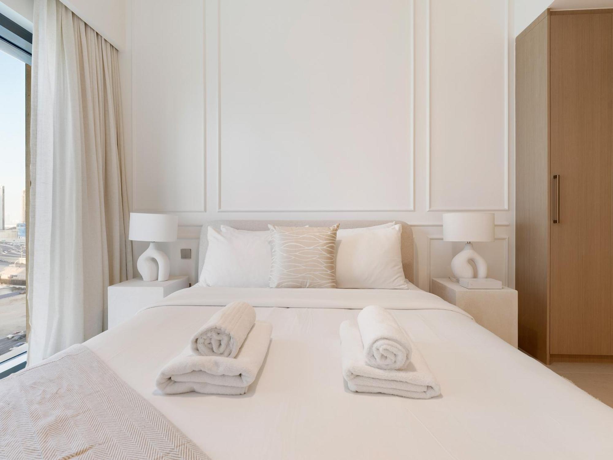 Daire Lavishly Elegant 2br With Breathtaking Full Burj Khalifa View *
