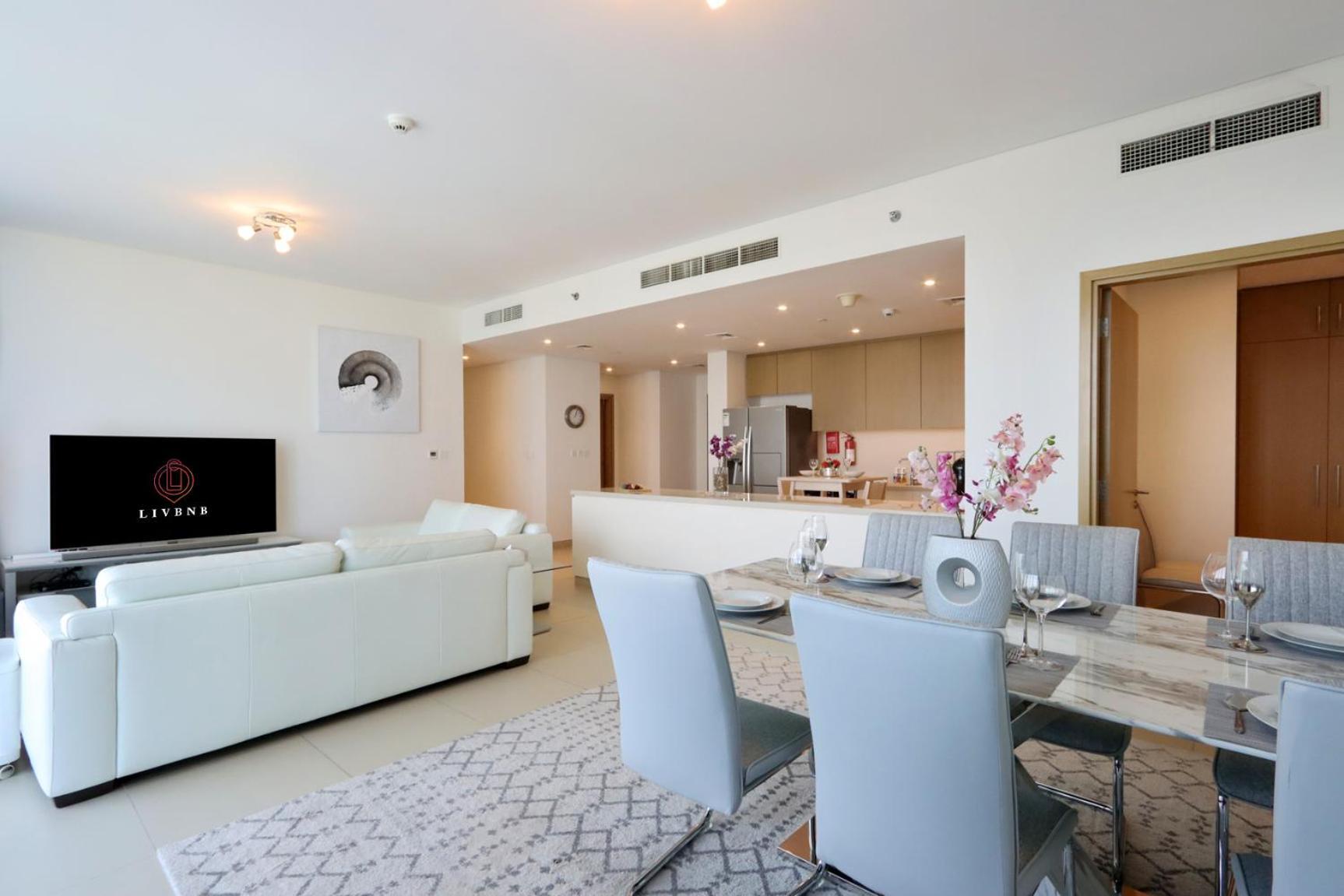 Apartment Livbnb - Sea, & Marina View, 3br At 5242 Dubai