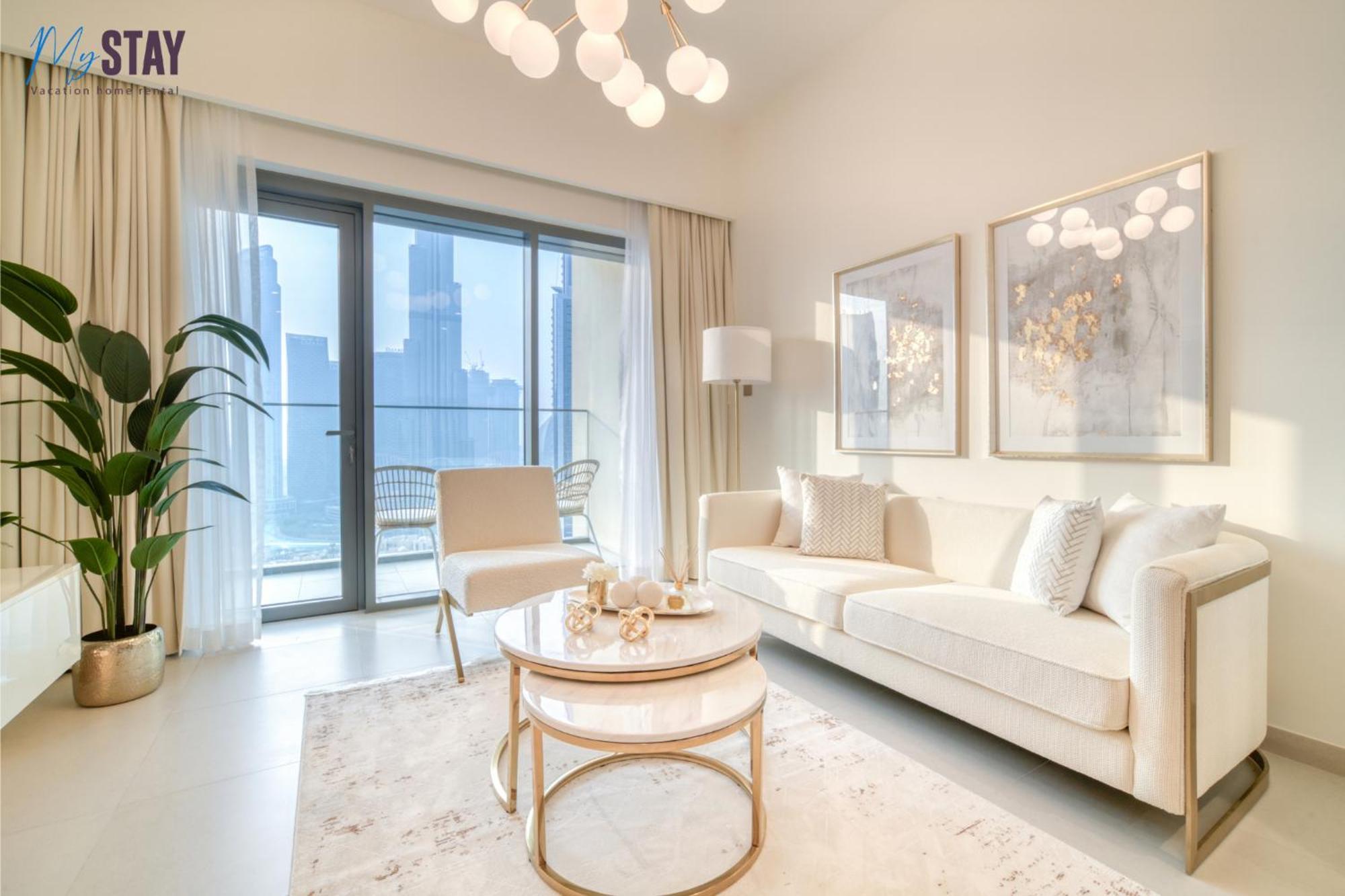 Apartment Burj Khalifa View - Exceptional 2 Bedroom *
