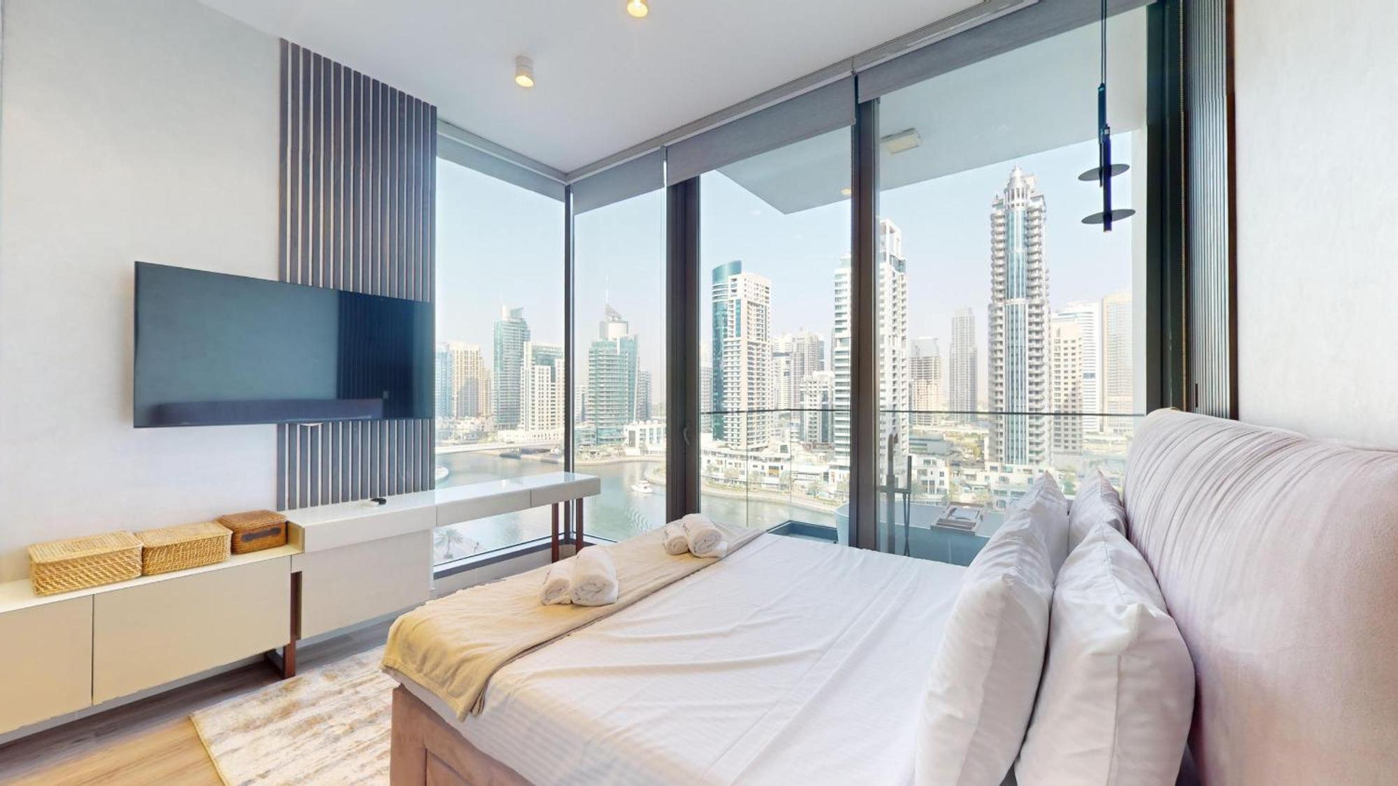 Primestay - 1br With Marina View Liv - Marina Apartment Dubai