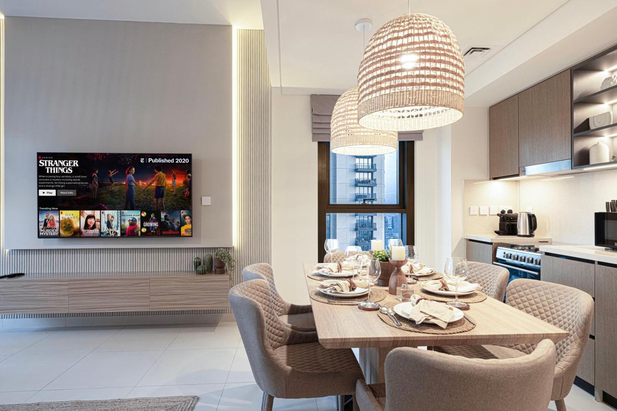 Luxury Sky High 2-bedroom Stunning Burj Khalifa & Fountain Views Apartamento *