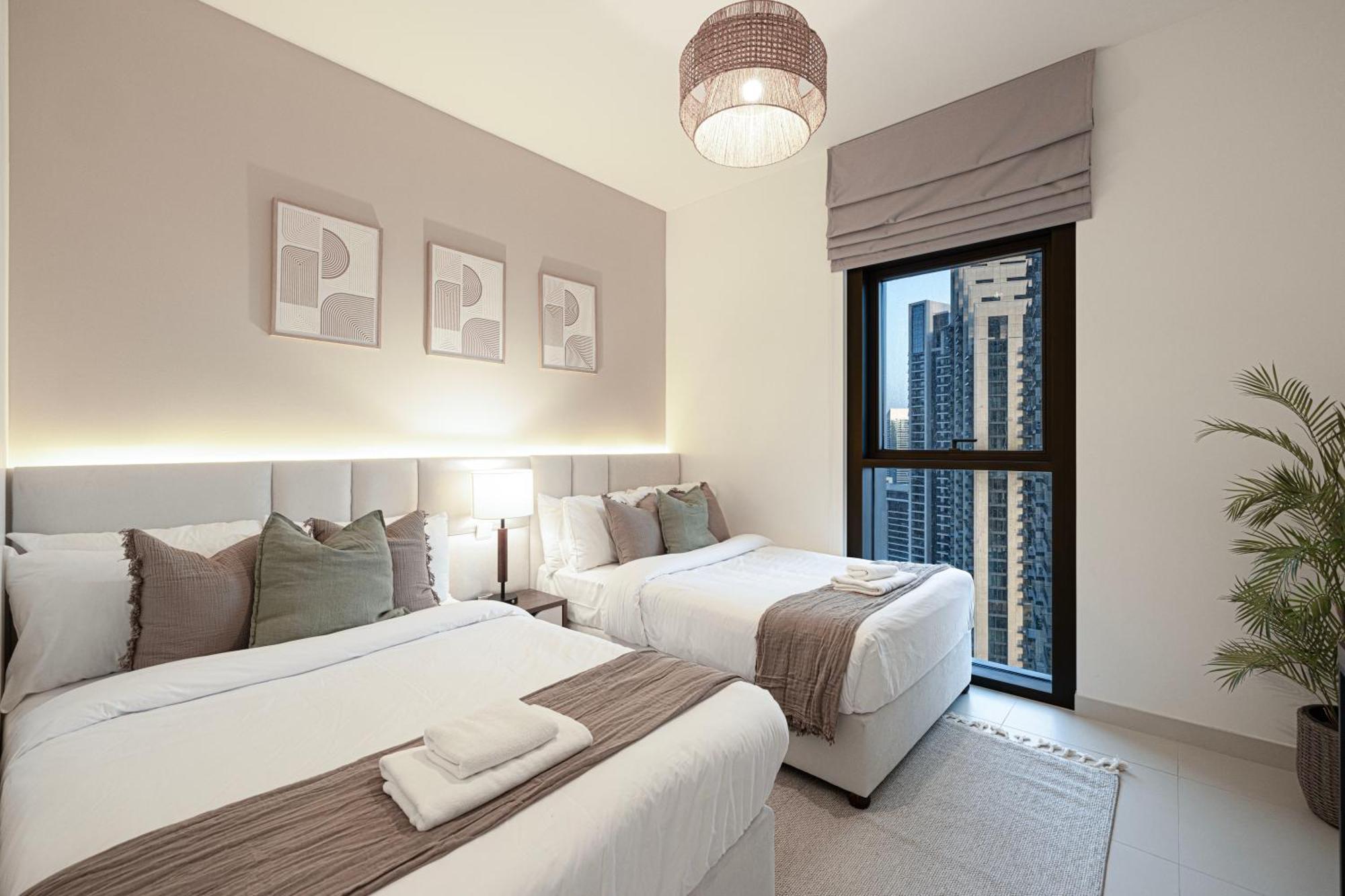 Luxury Sky High 2-bedroom Stunning Burj Khalifa & Fountain Views Apartamento