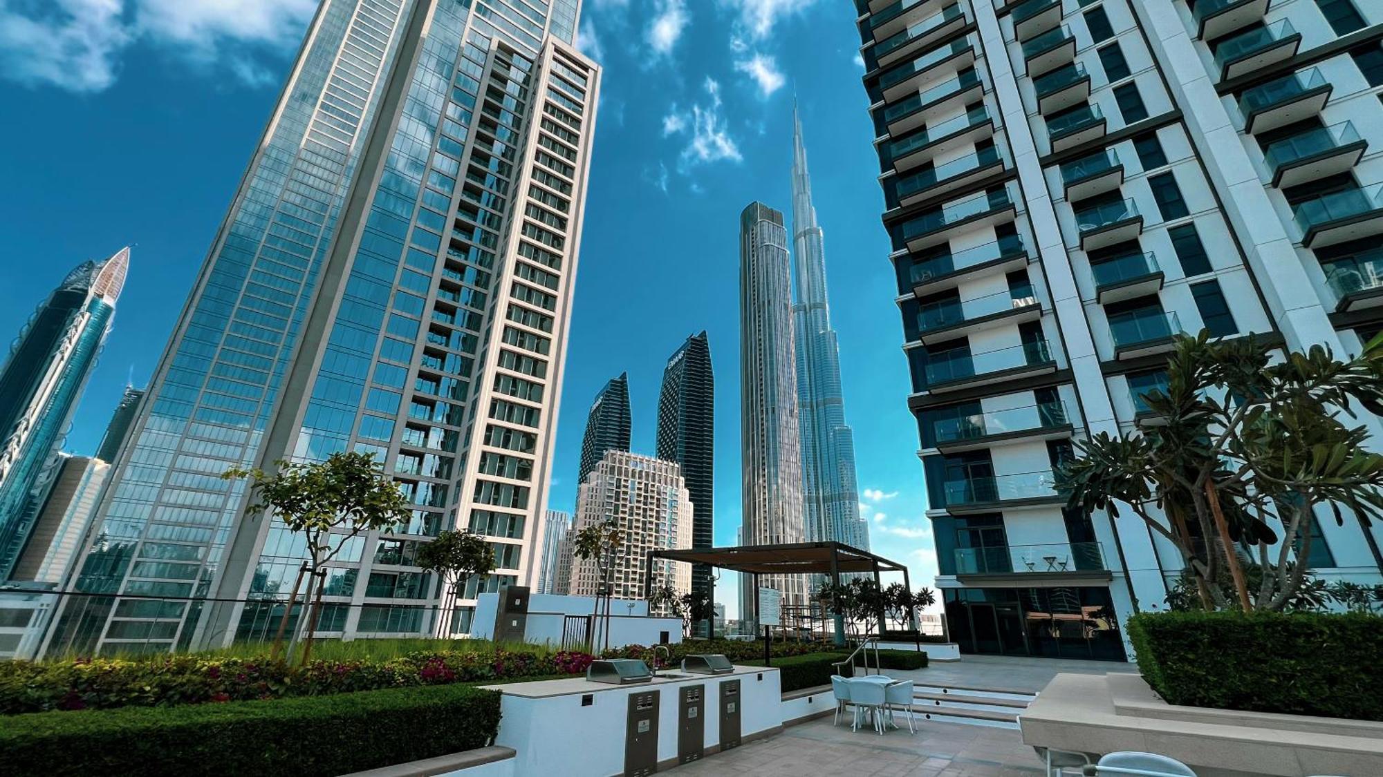 Apartamento Luxury Sky High 2-bedroom Stunning Burj Khalifa & Fountain Views Dubai