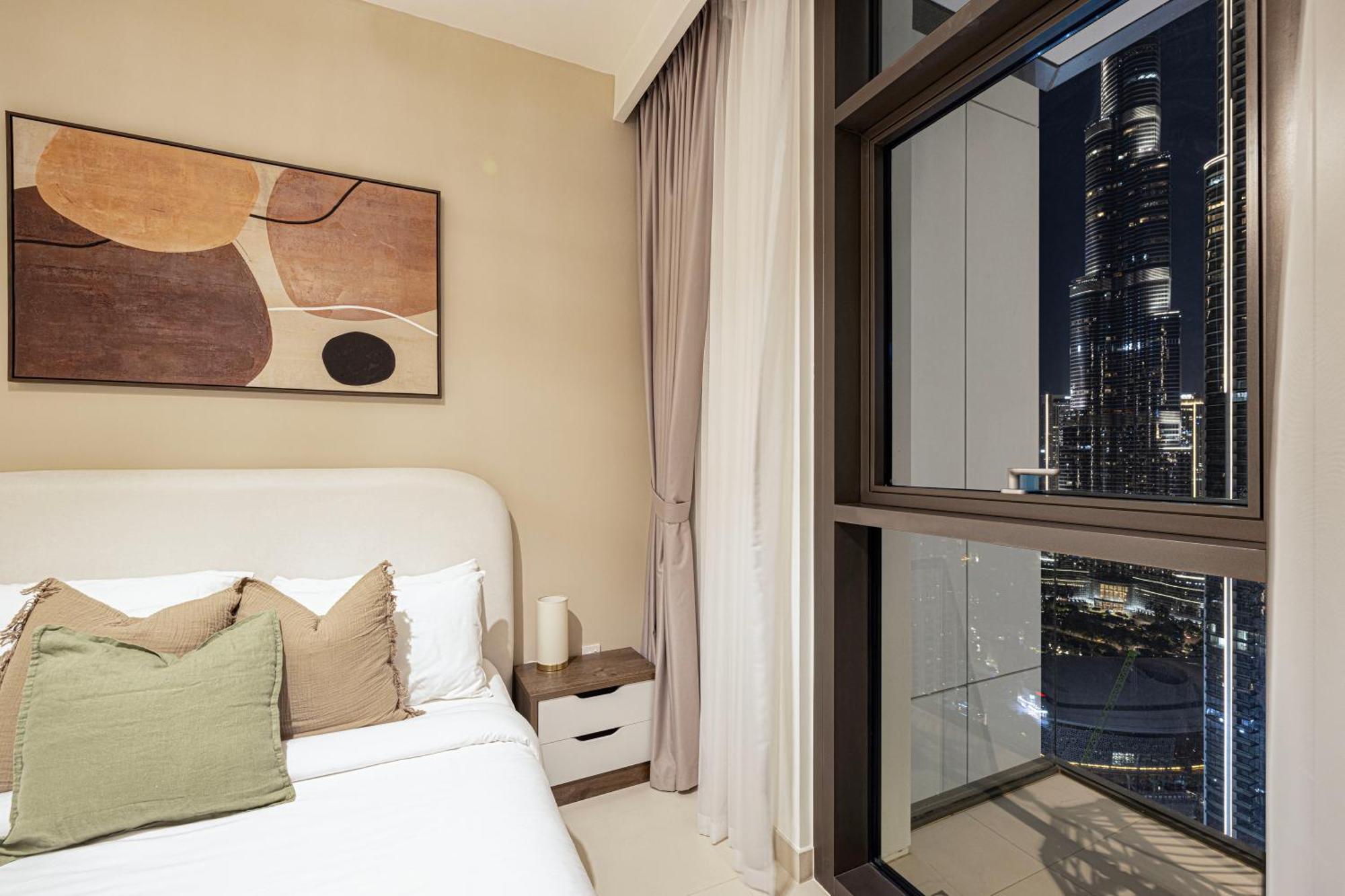 Luxury Sky High 2-bedroom Stunning Burj Khalifa & Fountain Views Apartamento