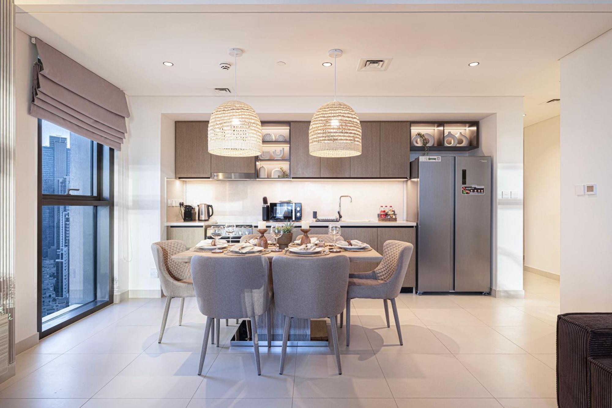 Apartamento Luxury Sky High 2-bedroom Stunning Burj Khalifa & Fountain Views