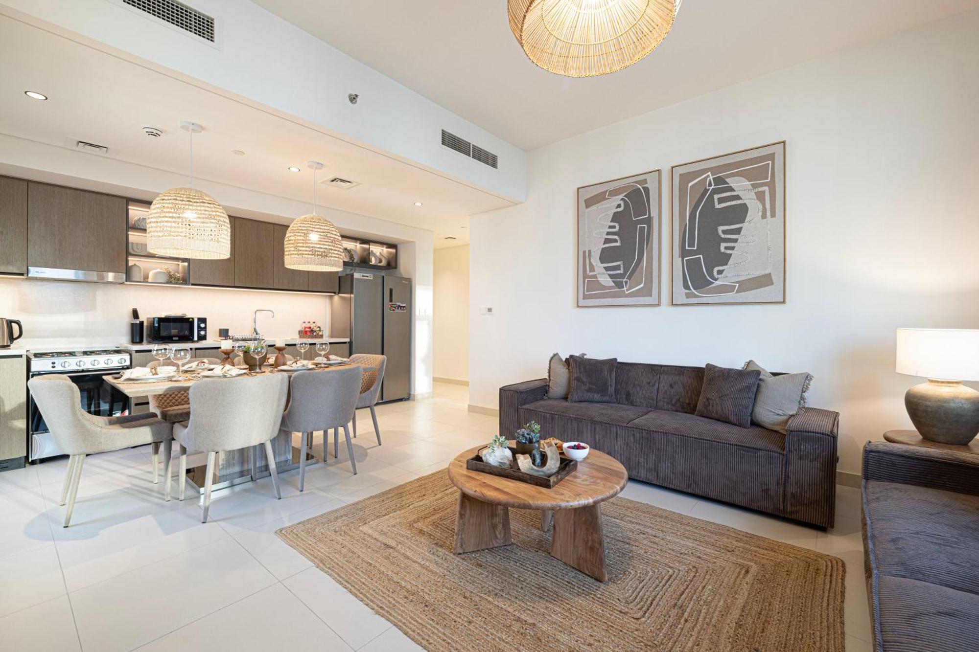 Luxury Sky High 2-bedroom Stunning Burj Khalifa & Fountain Views Apartamento Dubai