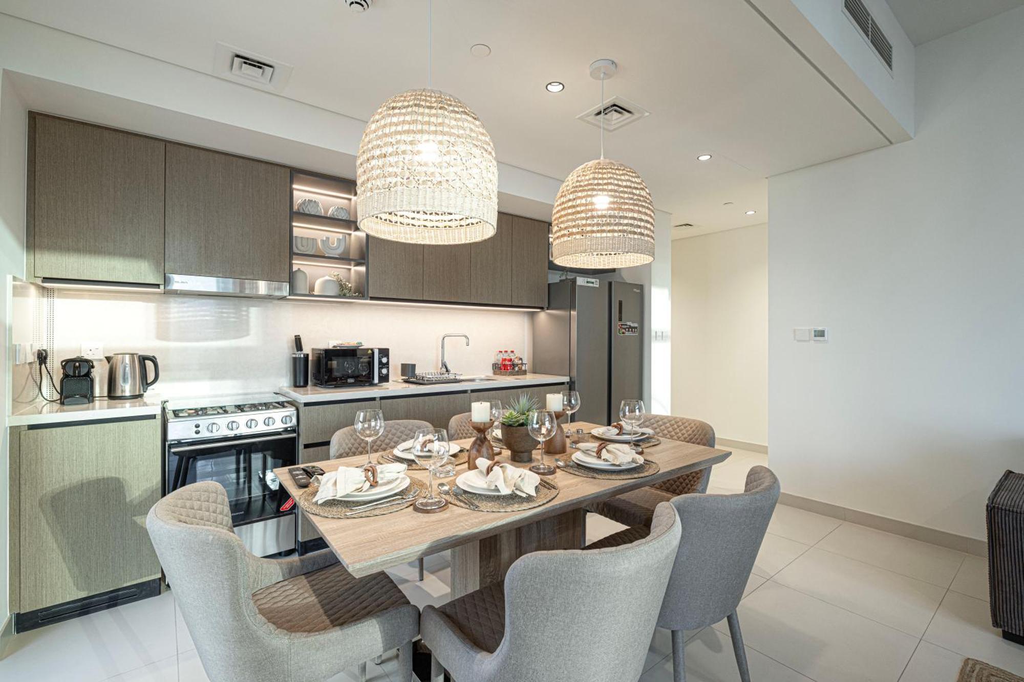 Luxury Sky High 2-bedroom Stunning Burj Khalifa & Fountain Views Apartamento