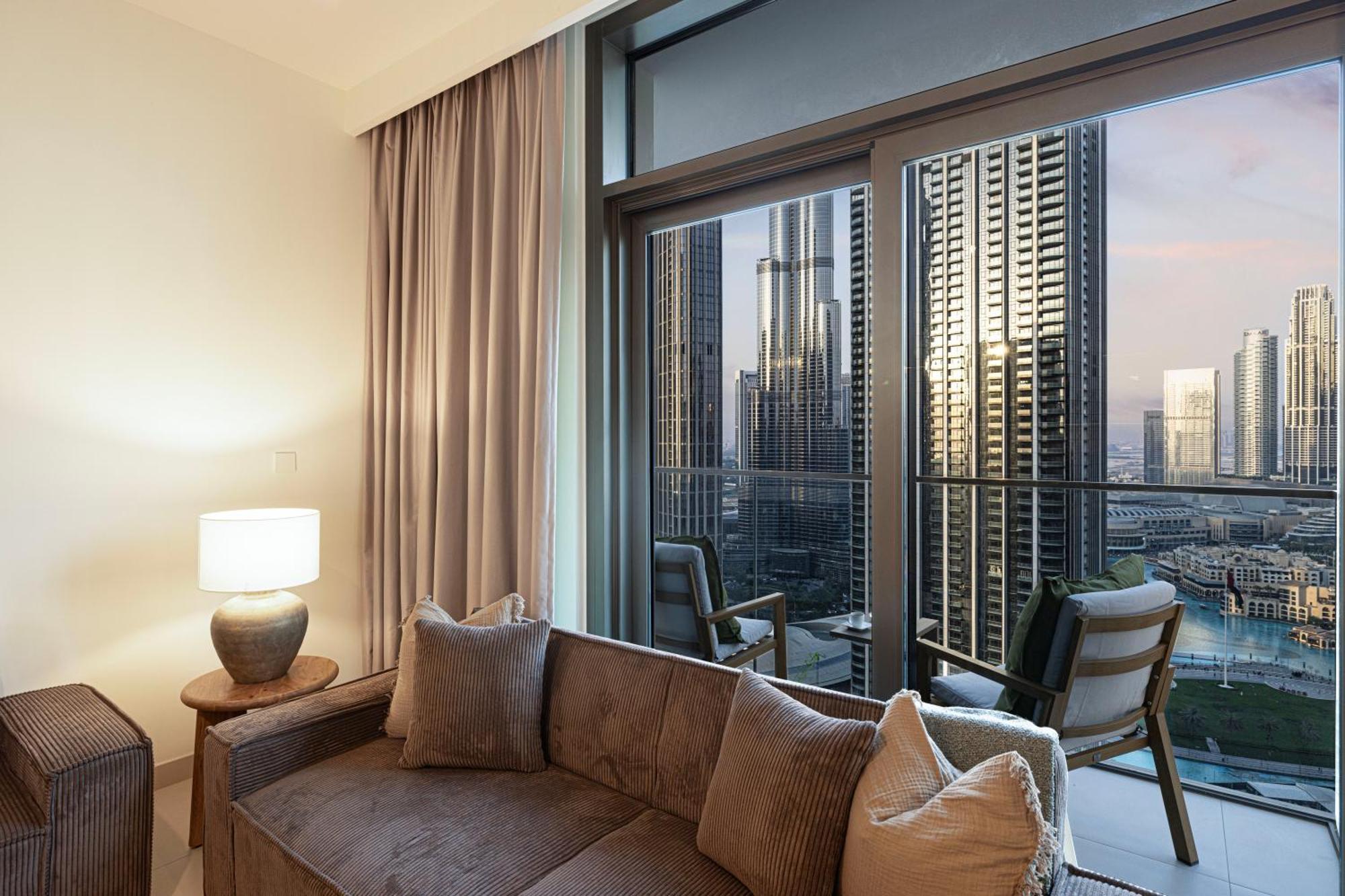 Apartamento Luxury Sky High 2-bedroom Stunning Burj Khalifa & Fountain Views