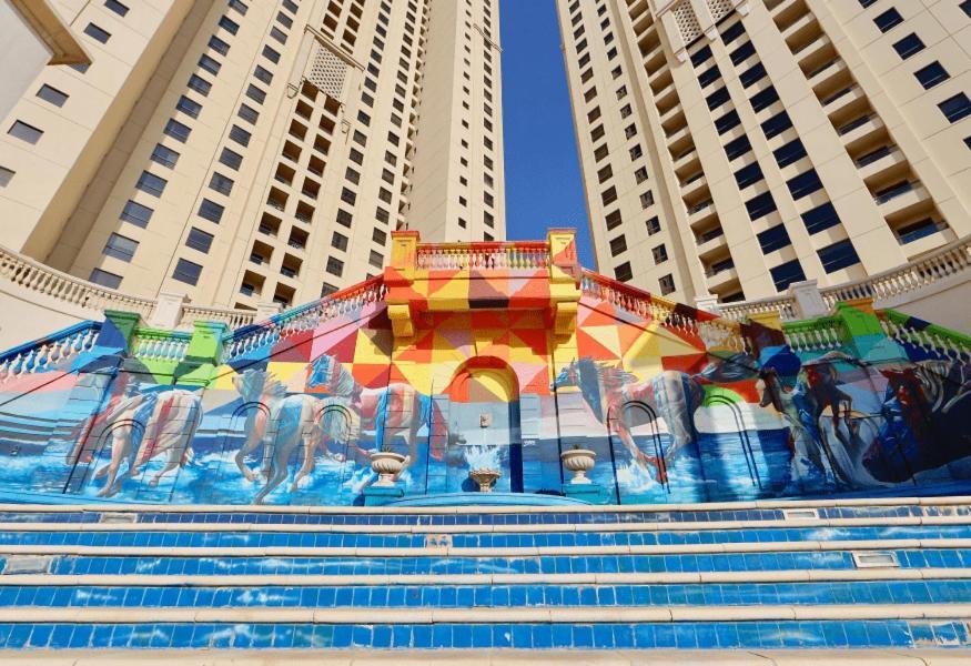 Jbr Gorgeous Marina View 2 Bedroom High Floor Full Dubai