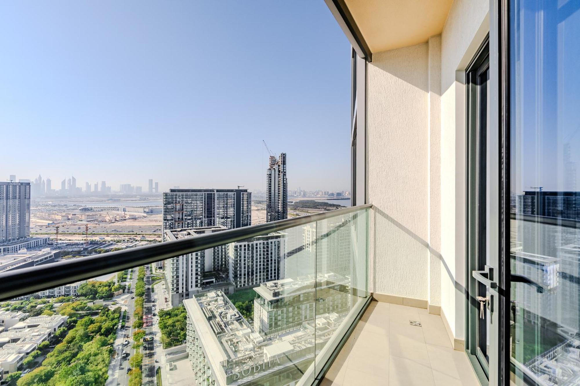 Apartment Sobha Waves I Cozy 1bdr I Burj Khalifa View Dubai
