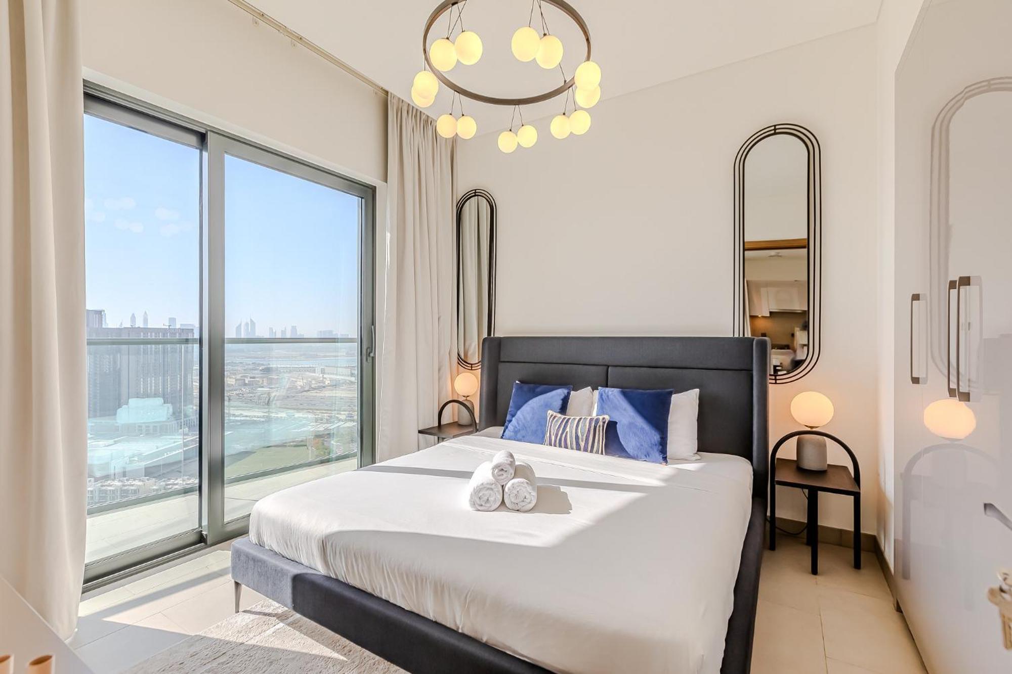 Apartment Sobha Waves I Cozy 1bdr I Burj Khalifa View *