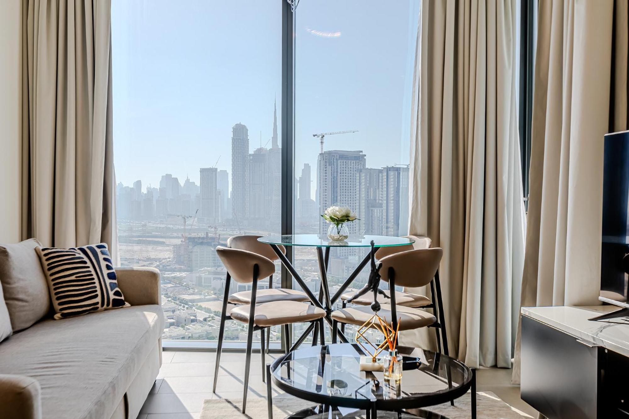 Apartment Sobha Waves I Cozy 1bdr I Burj Khalifa View *