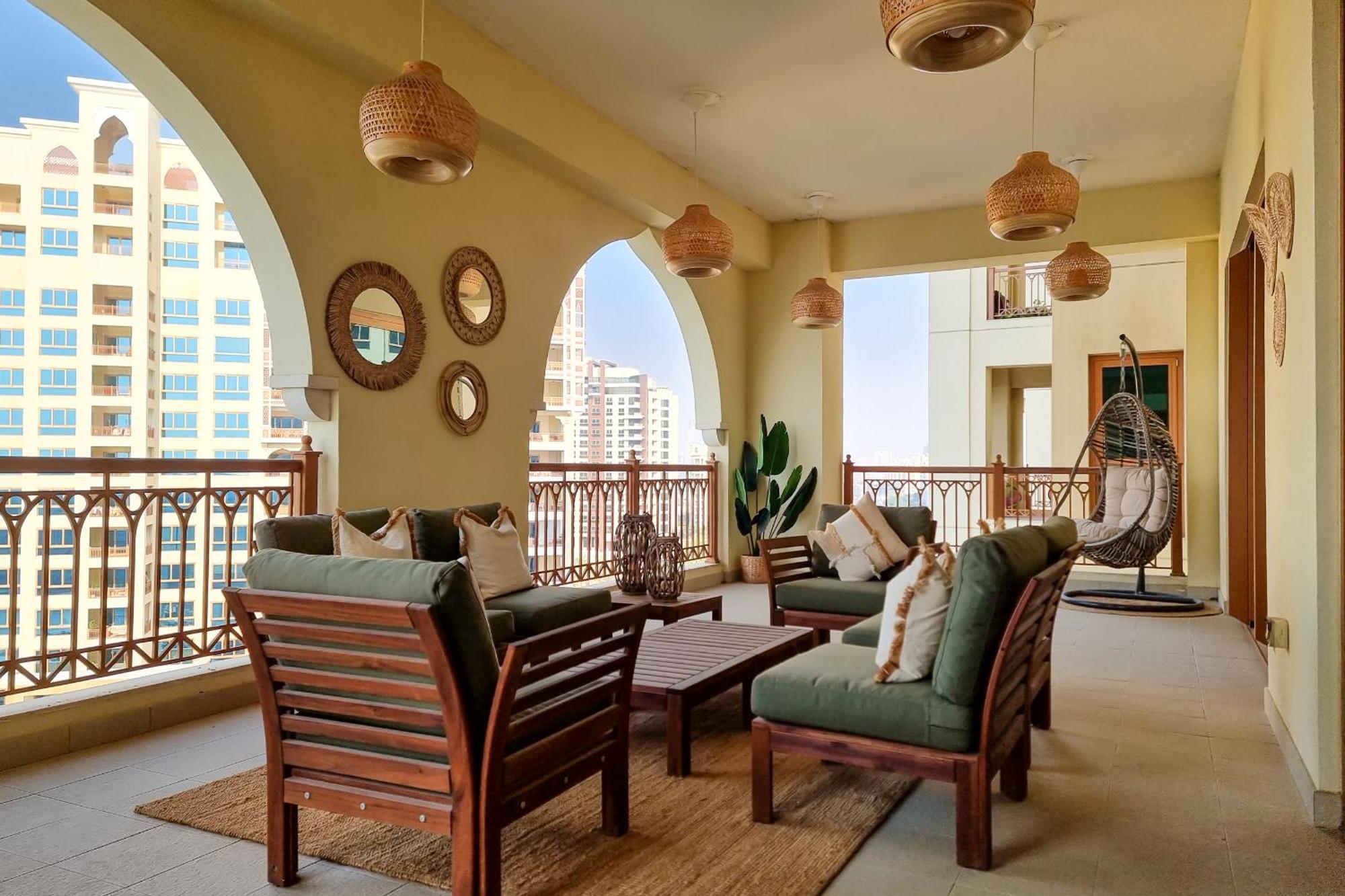 Apartment Alh Vacay - Newly Furnished 3 Bedroom In Marina Residences *