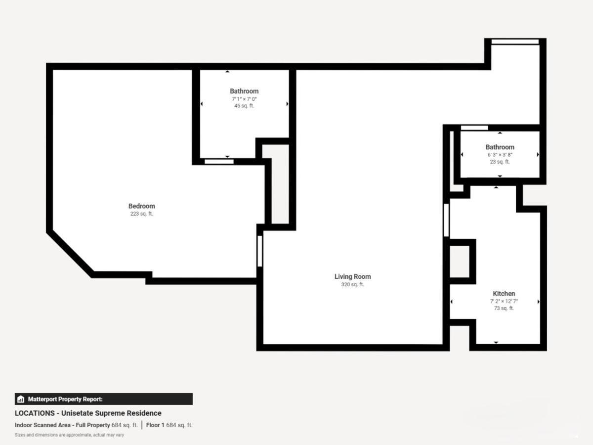 Uni Estate - Pristine One Bedroom Apartment *