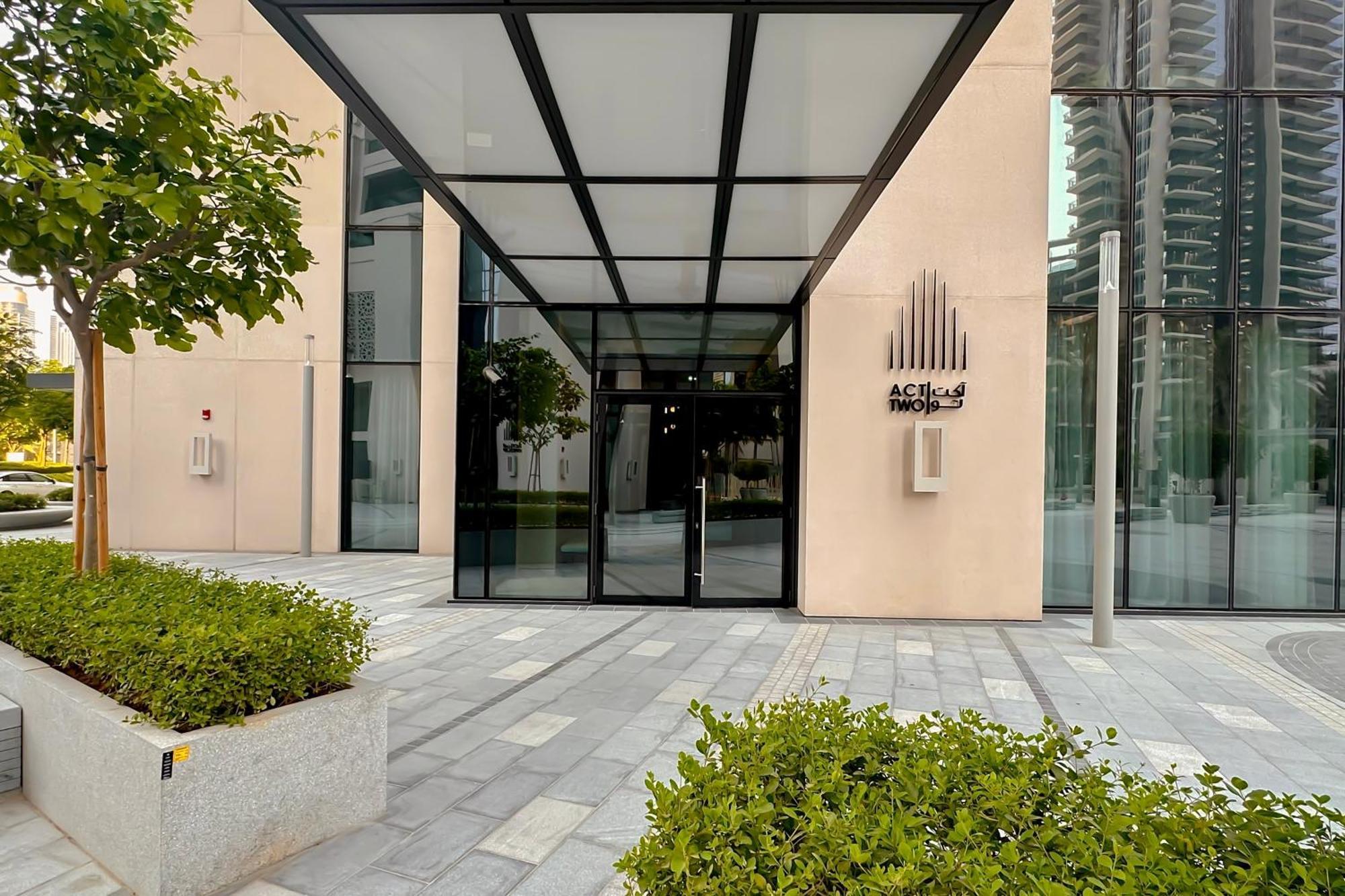 Apartamento Majestic Act 2bedroom Boulevard View Dubai