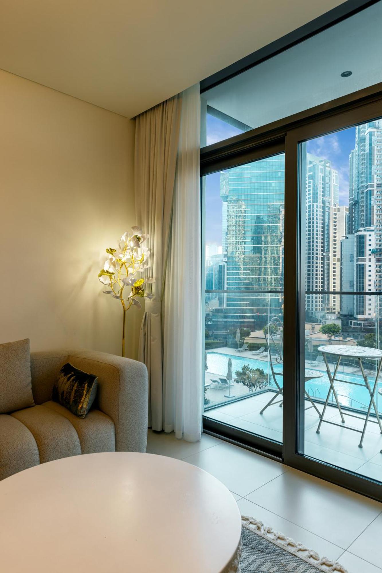 Daire Downtown Luxury By Mall & Burj Khalifa *