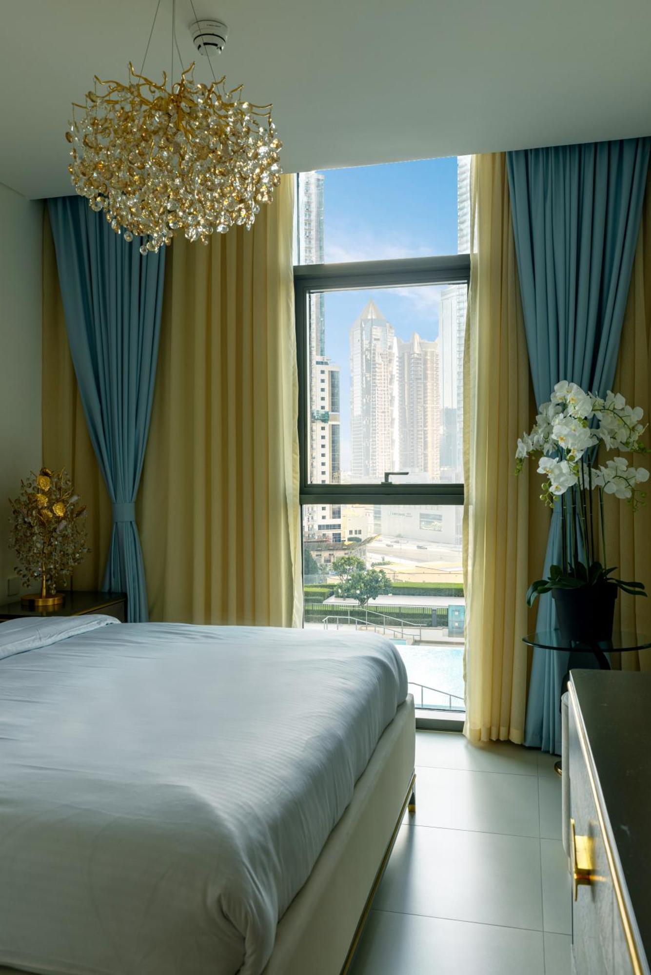 Daire Downtown Luxury By Mall & Burj Khalifa *
