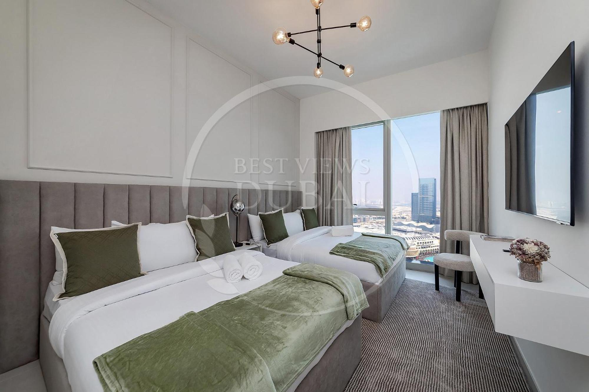 Prime Burj Khalifa&fountain Views 2 Bdr * Dubai