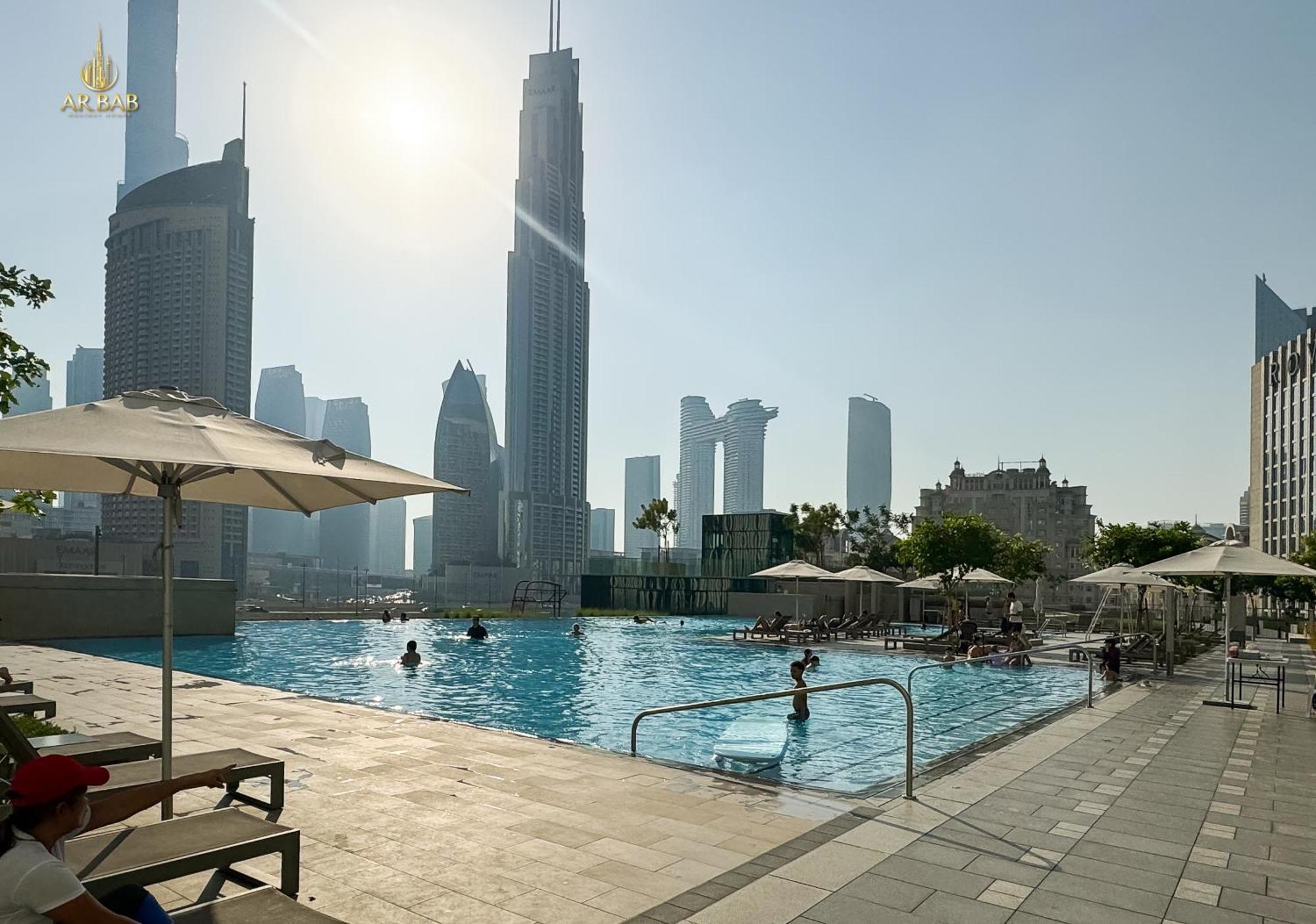 Arbab Homes Luxury 1Br - Near Dubai Mall - Downtown Views Apartamento