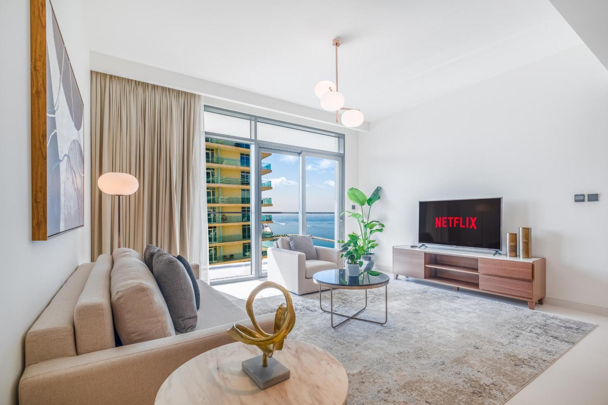 Apartamento Lux The Marina Vista Beachfront 4 Dubai