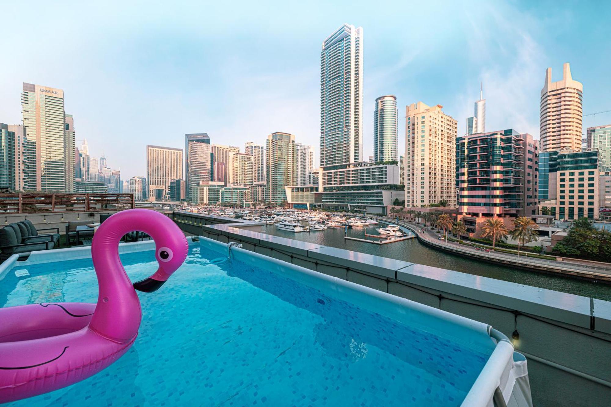 With Private Pool & Huge Terrace Overlooking The Marina Dubai