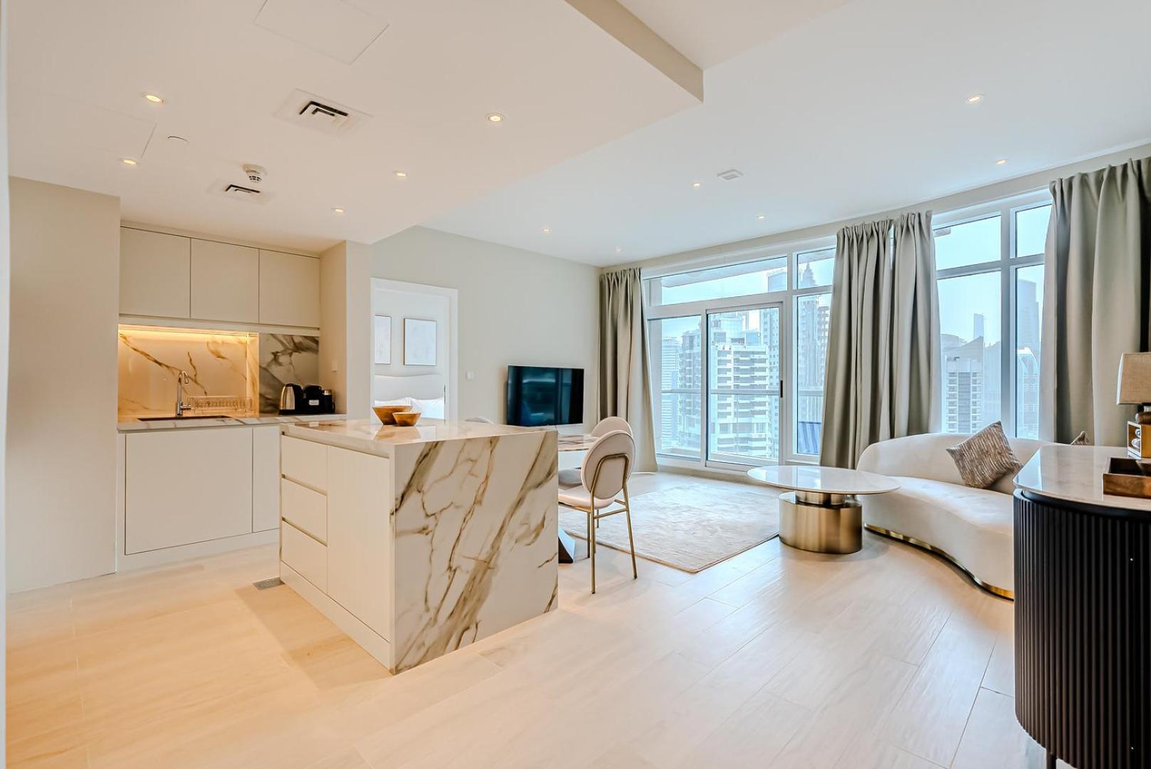 Breathtaking1 Bdr Apartment In Dubai Marina I Bonair I Park Islands * Dubai
