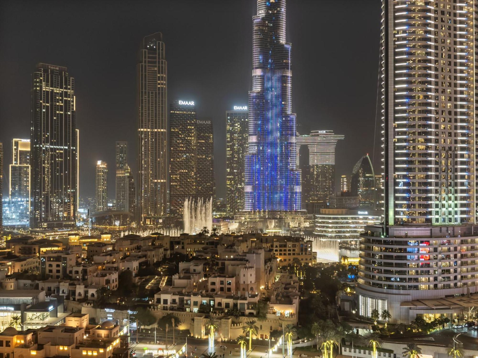 View In And Burj Khalifa View - 2 Bedroom - 3 Beds Daire