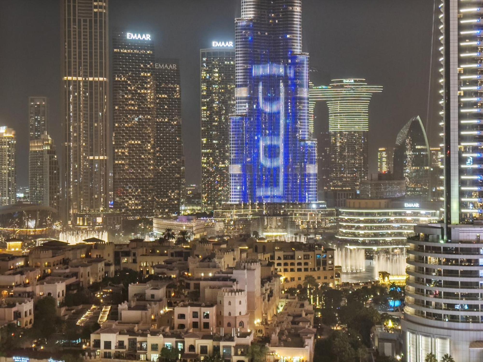 View In And Burj Khalifa View - 2 Bedroom - 3 Beds Daire