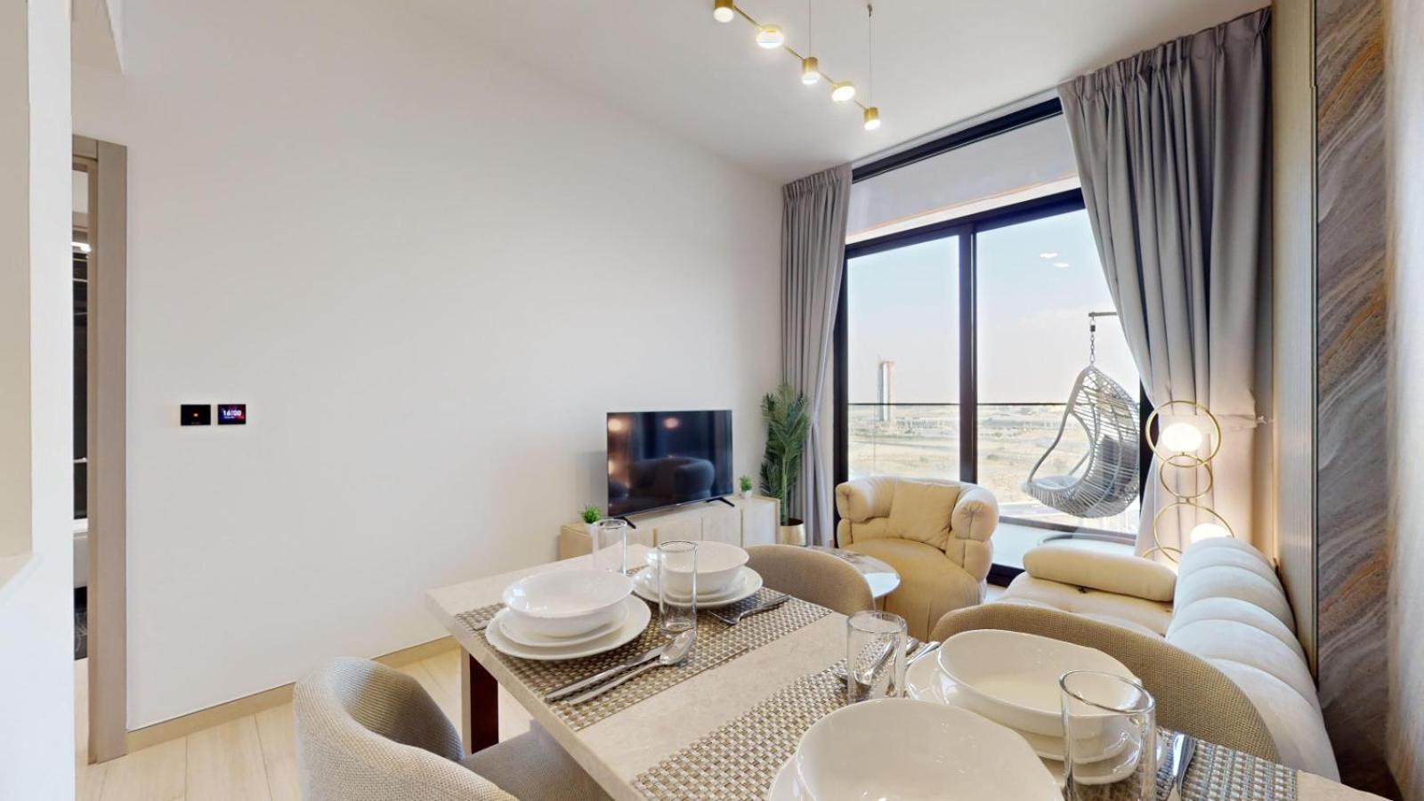 Binghatti Luna - Upgraded One Bedroom In Jvc Apartamento *