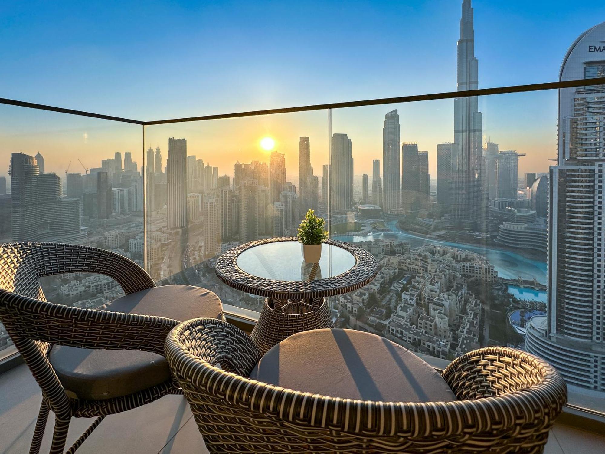 Daire View In And Burj Khalifa View - 2 Bedroom - 3 Beds
