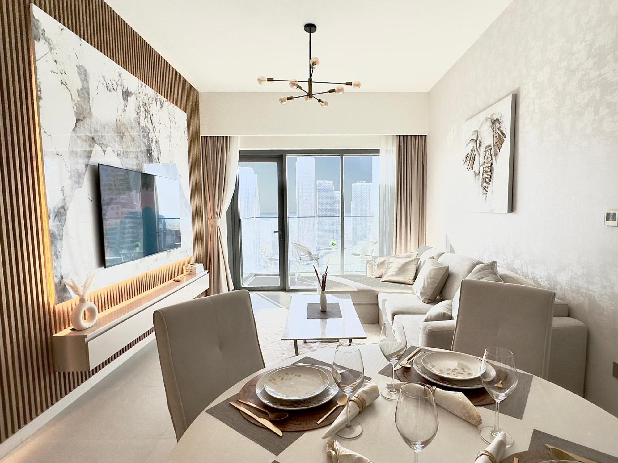 View In And Burj Khalifa View - 2 Bedroom - 3 Beds