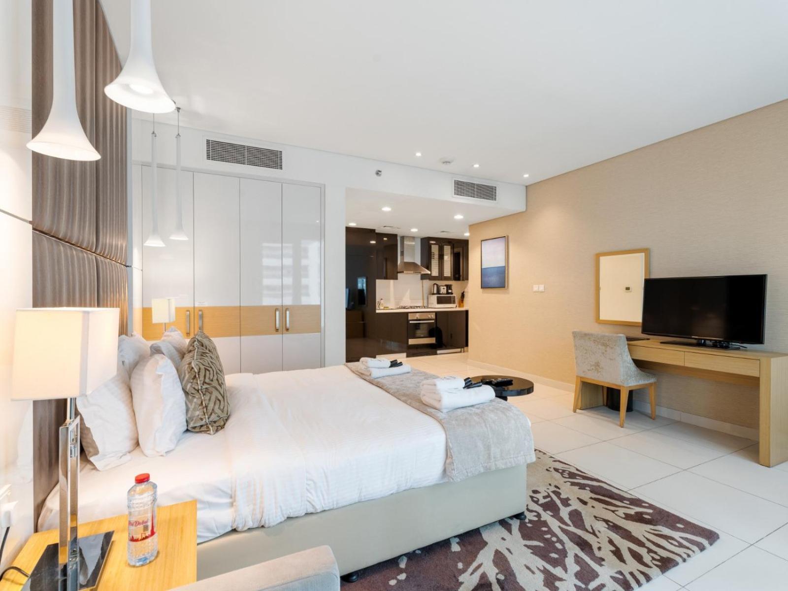 Urban Cozy In Waters Edge-04 Apartment Dubai