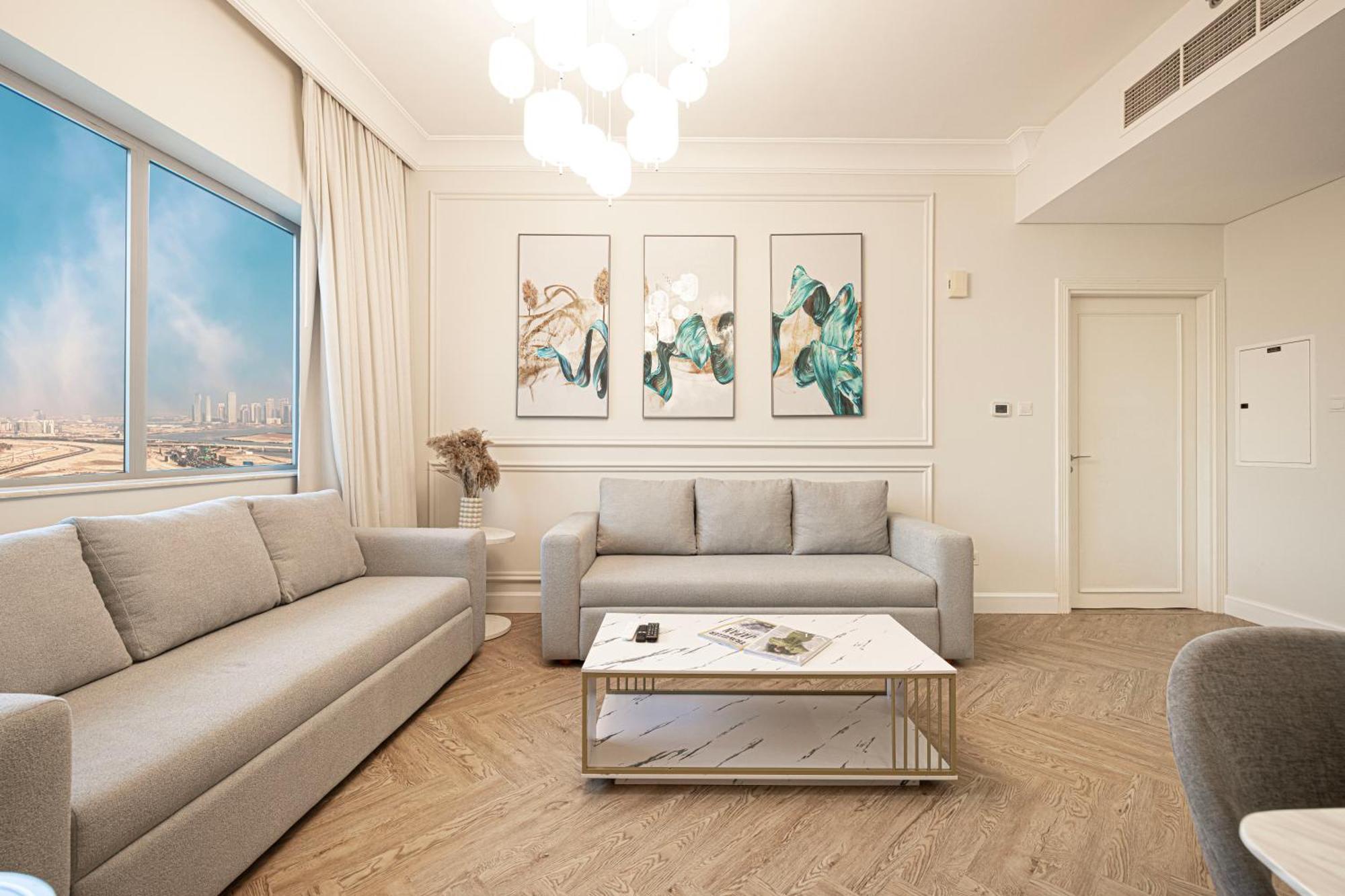Upgraded 2 Bedroom In Damac Maison Mall Street Apartment Dubai