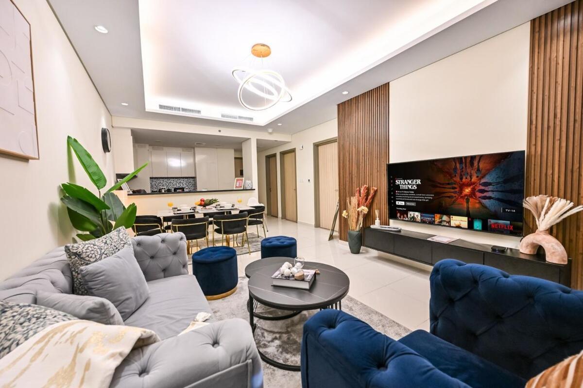 Apartment New 2 Bed Burj Khalifa View, 64th Floor Infinity Pool Dubai