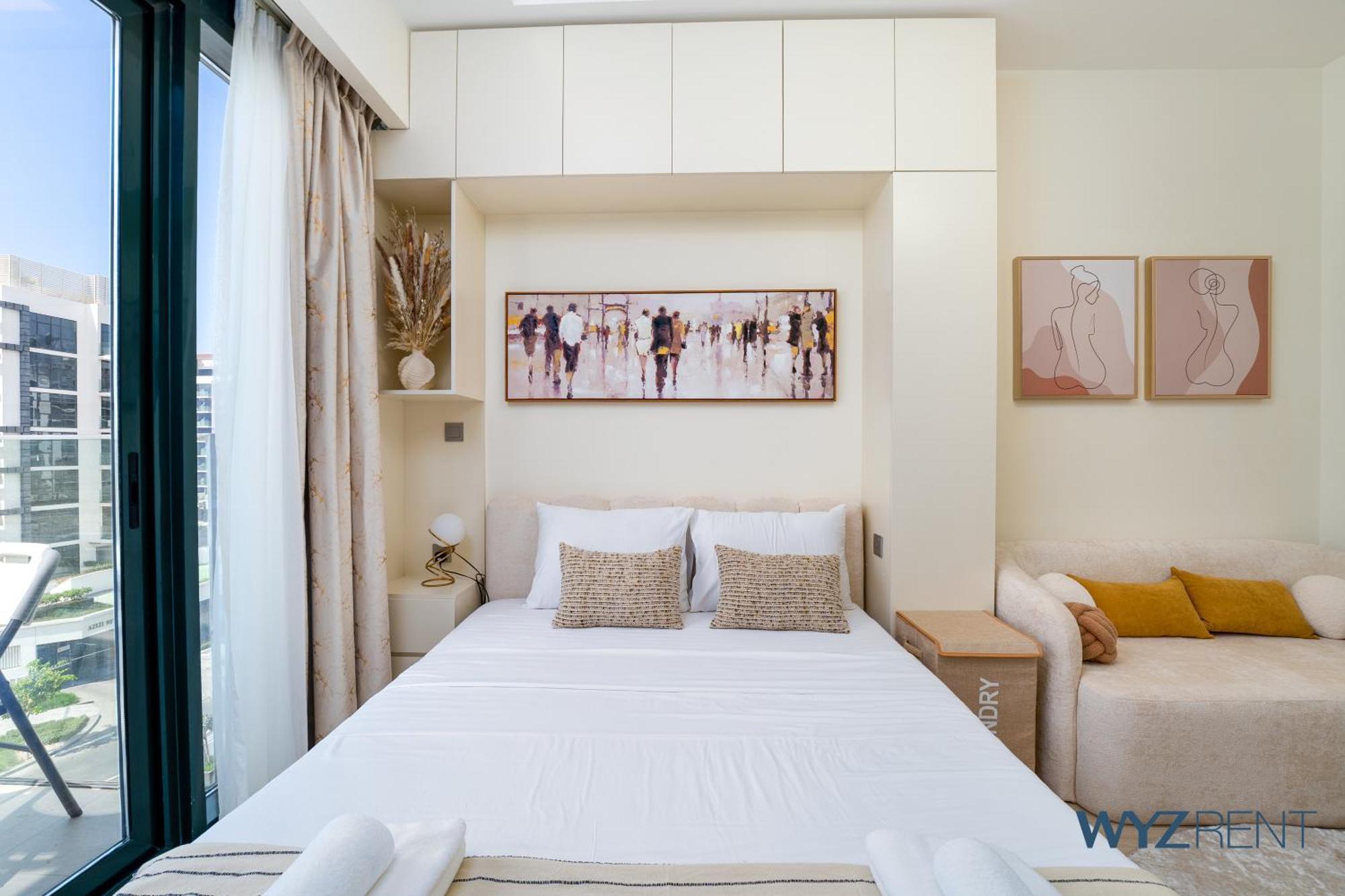 Amazing In Azizi Riviera 9,city & Pool View Apartment