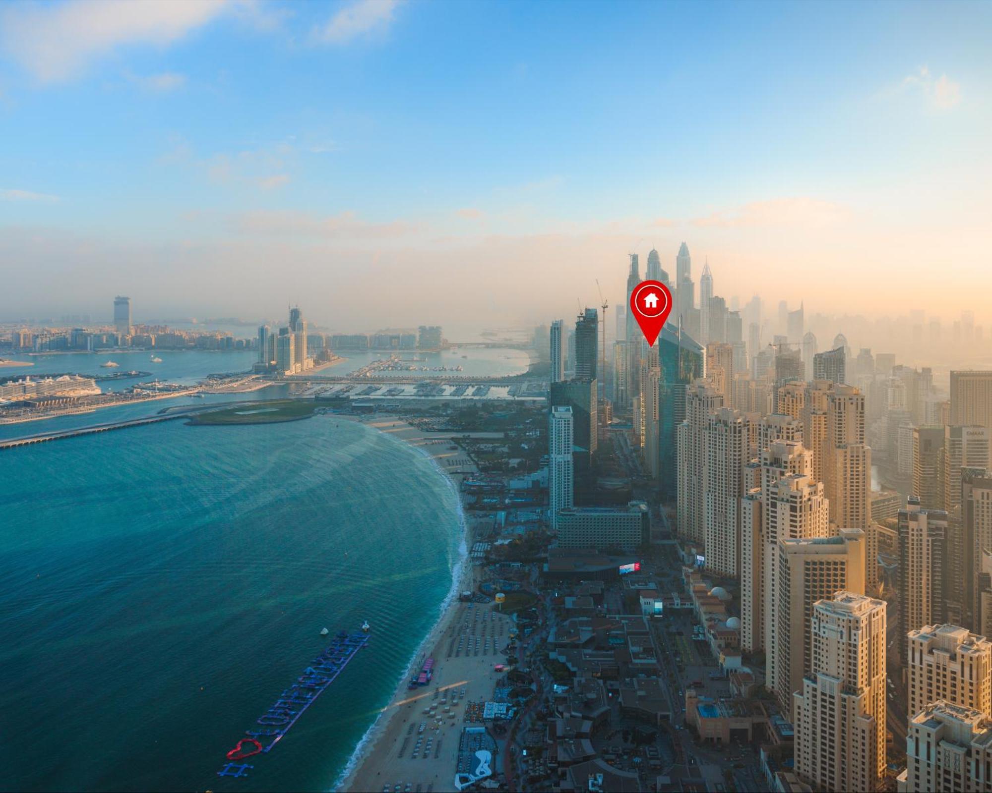 Sea & Palm View 2br Jbr Beachgem Dubai