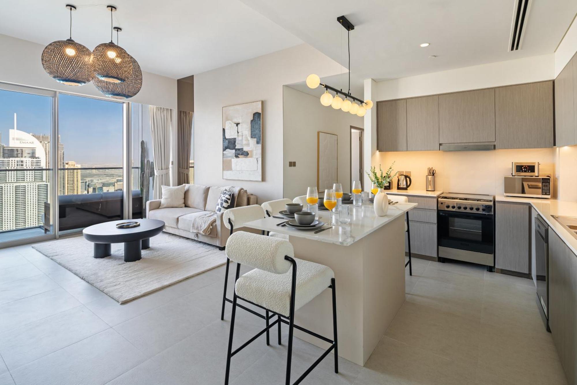 Burj And Fountain View By Bella Elite Homes Apartment *