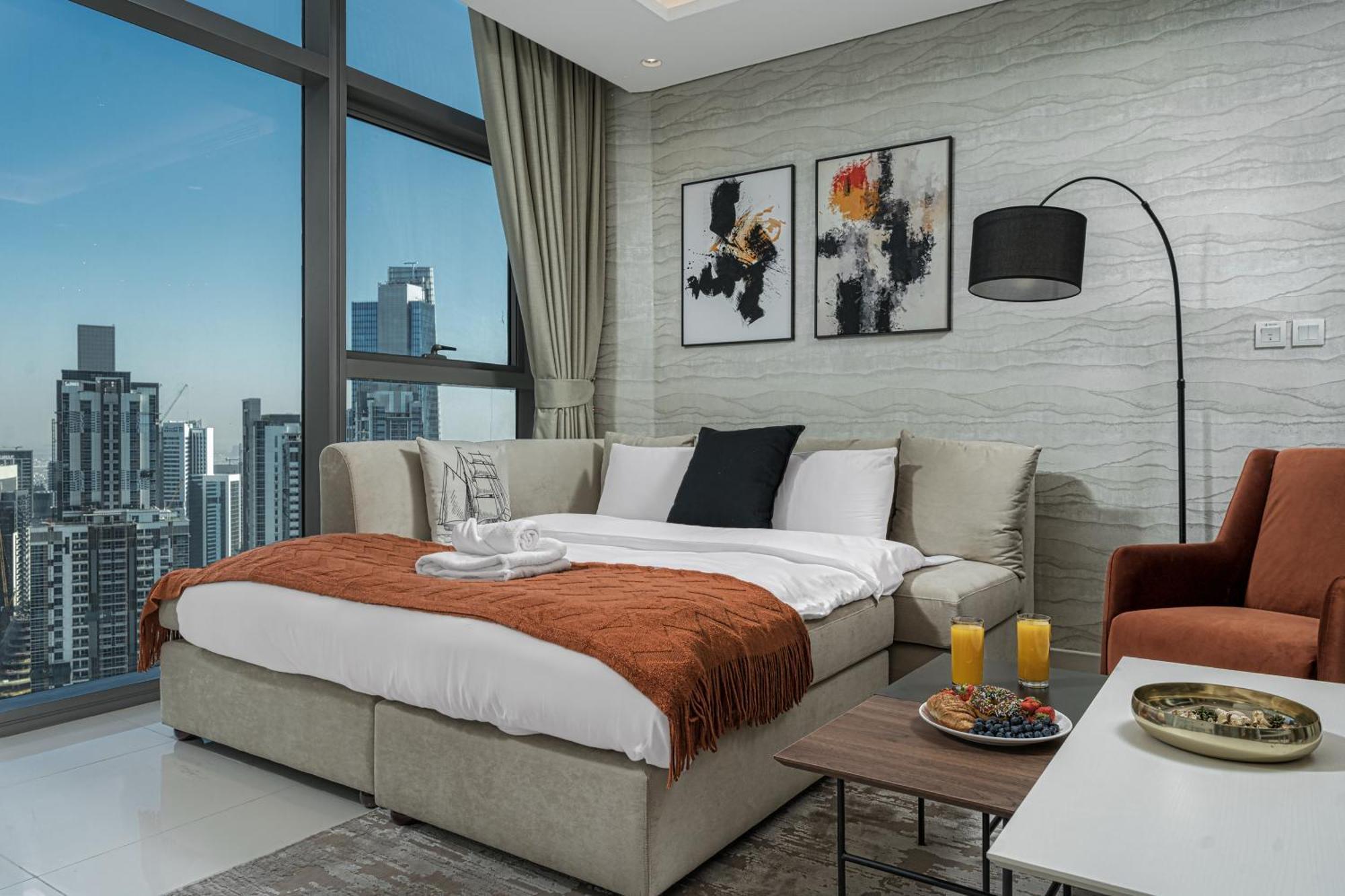 Apartment Scenic Infinity Pool With Burj Khalifa Views Dubai