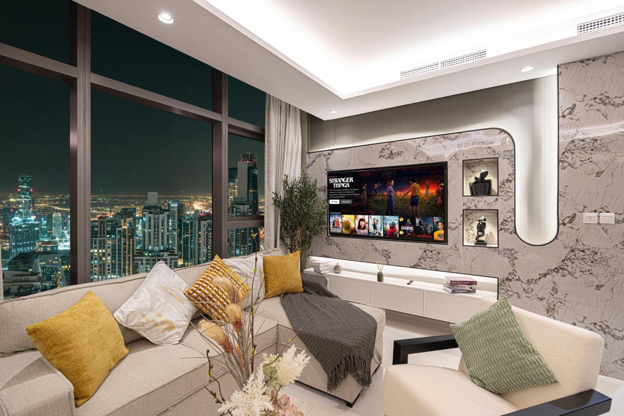 Apartment Scenic Infinity Pool With Burj Khalifa Views *