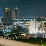 Fountain And Burj Khalifa Facing Exclusive Suite