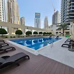 Sunrise Homes - Studio With Huge Balcony & Amazing View Near Jbr Beach