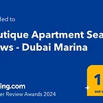 Boutique Apartment Sea Views - Dubai Marina